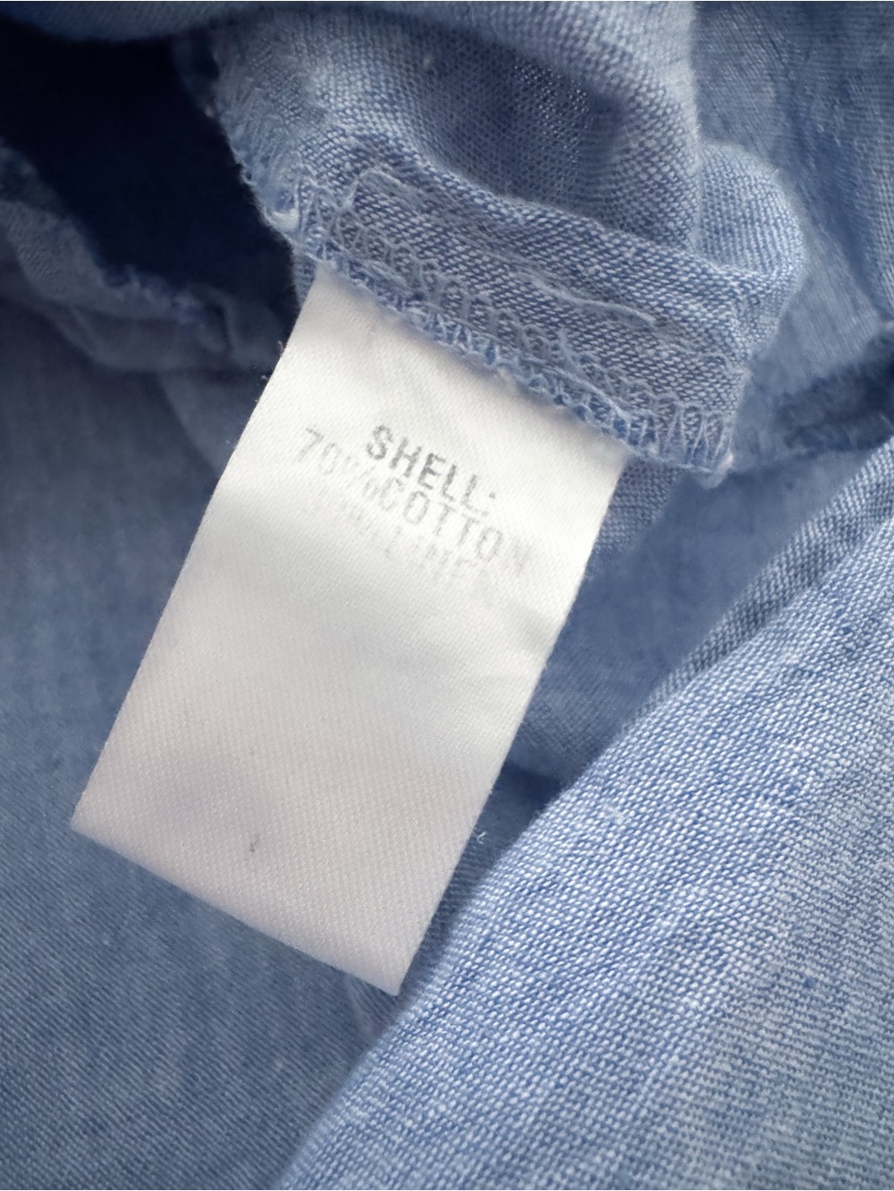 Pomander Place Jolene Chambray Midi Dress Tuckernuck Blue Lace Linen - Picture 9 of 11